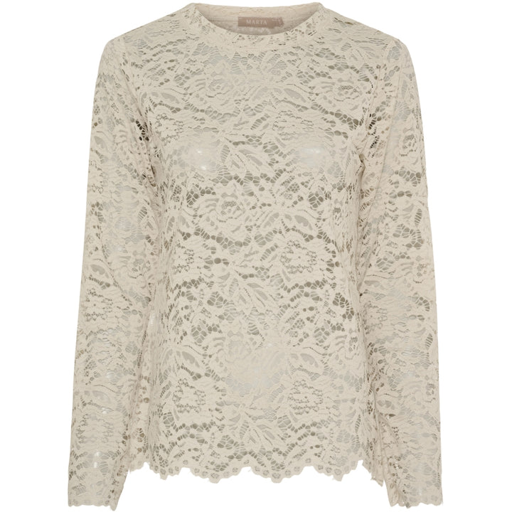 MARTA DU CHATEAU - BLUSE - MILLEY 7707 - BEIGE
