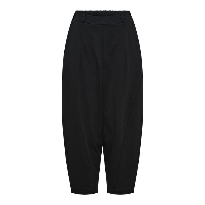 MARTA DU CHATEAU - BUKSER - SEA FLOWER 16635FP - BLACK