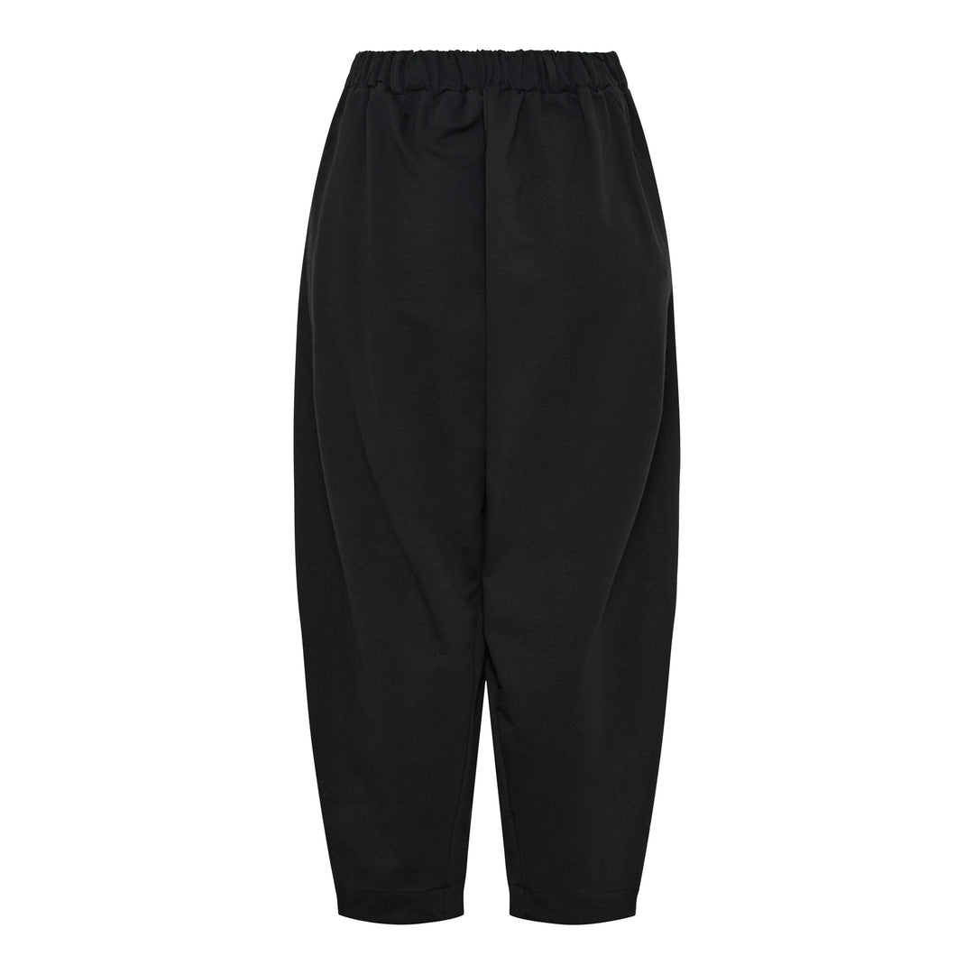 MARTA DU CHATEAU - BUKSER - SEA FLOWER 16635FP - BLACK
