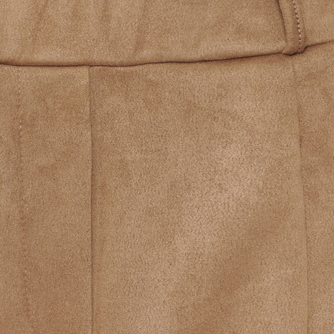 MARTA DU CHATEAU - BUKSER - PILEA 16635SUEDE - CAMEL276