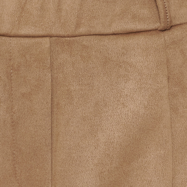 MARTA DU CHATEAU - BUKSER - PILEA 16635SUEDE - CAMEL276