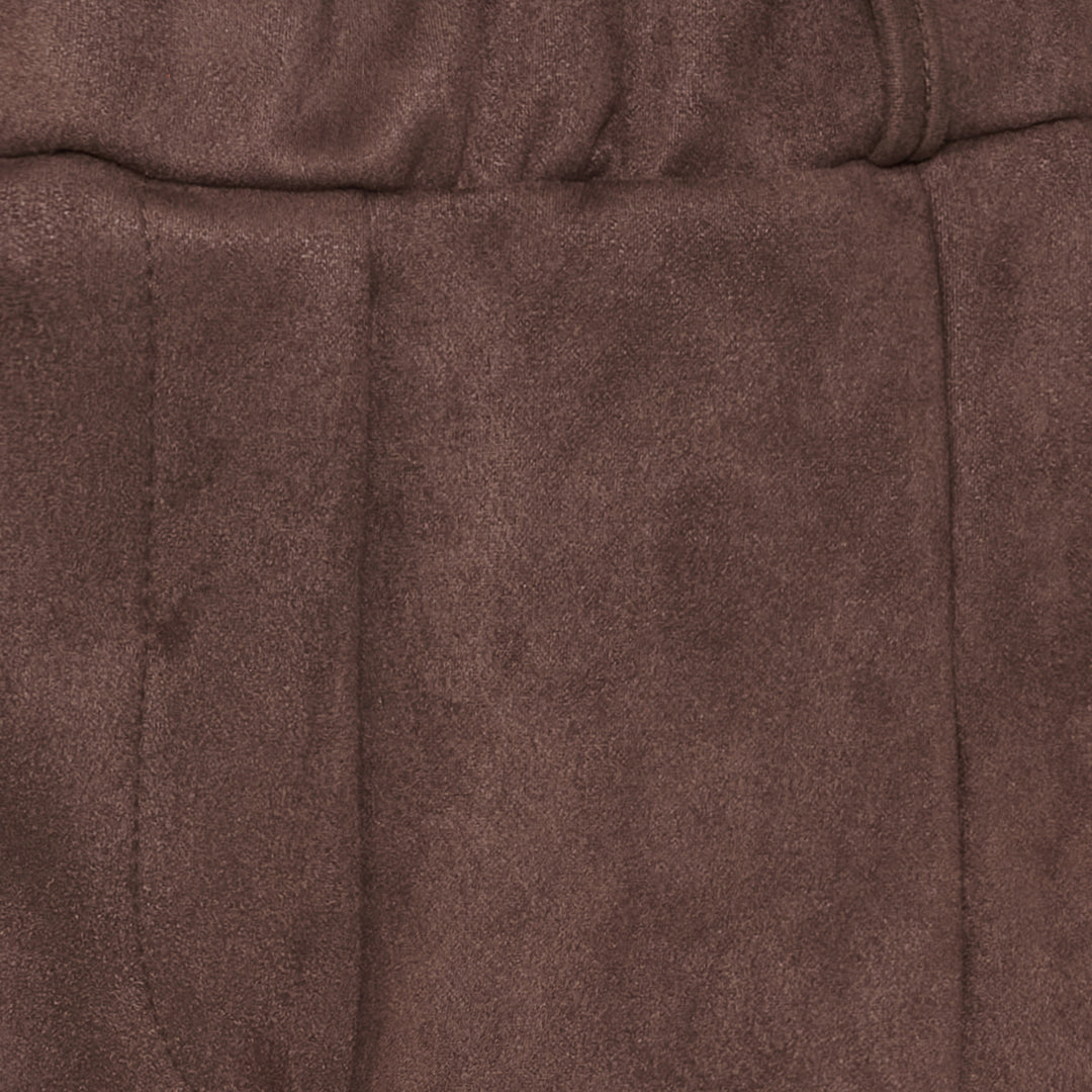 MARTA DU CHATEAU - BUKSER - PILEA 16635SUEDE - MORO