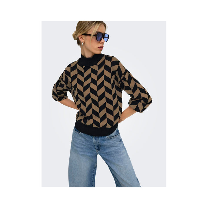 ONLY - STRIK - ENYA 15302262 - BLACK/TOASTED COCONUT