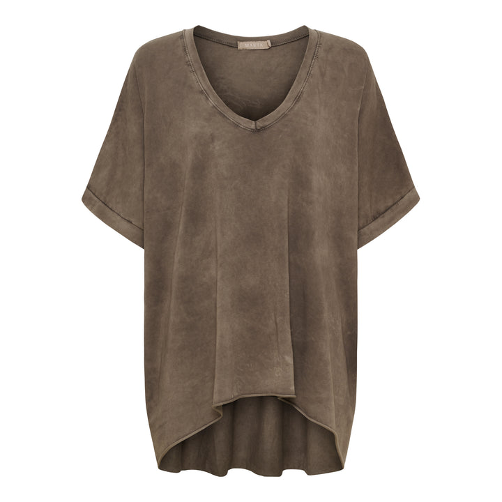 MARTA DU CHATEAU - T-SHIRT - ELISKA - 22627 - MORO