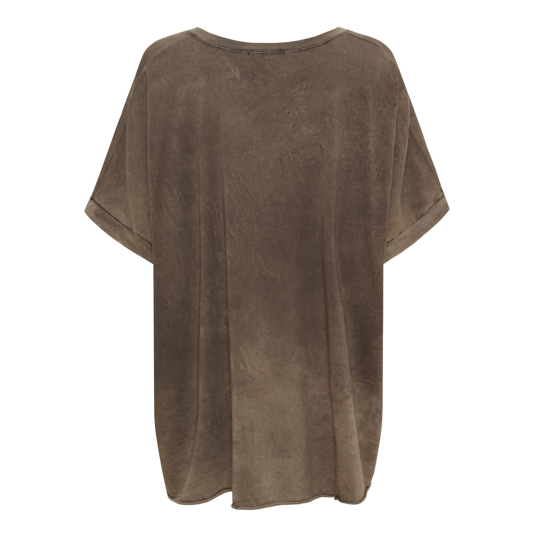 MARTA DU CHATEAU - T-SHIRT - ELISKA - 22627 - MORO