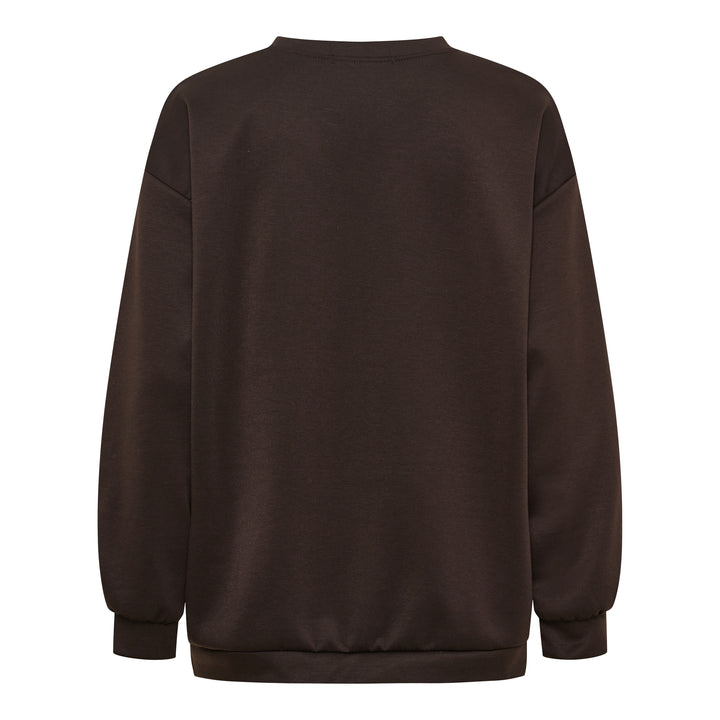 MARTA DU CHATEAU - SWEATSHIRT - SEVILLA 22659LEO - MORO/LEO