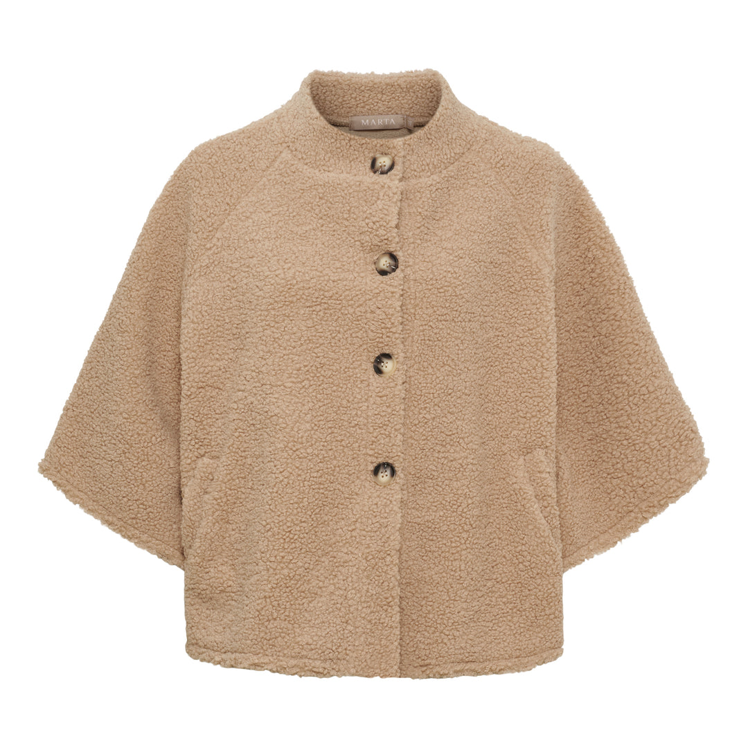 MARTA DU CHATEAU - JAKKE - VALENCIA 248370TEDDY - CREMA12