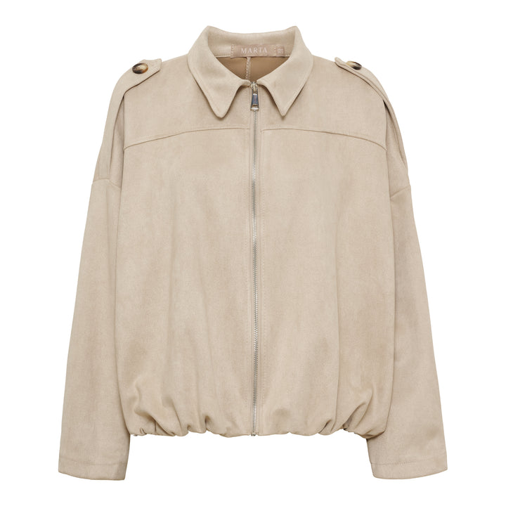 MARTA DU CHATEAU - JAKKE - JUNO 2618037 - BEIGE3