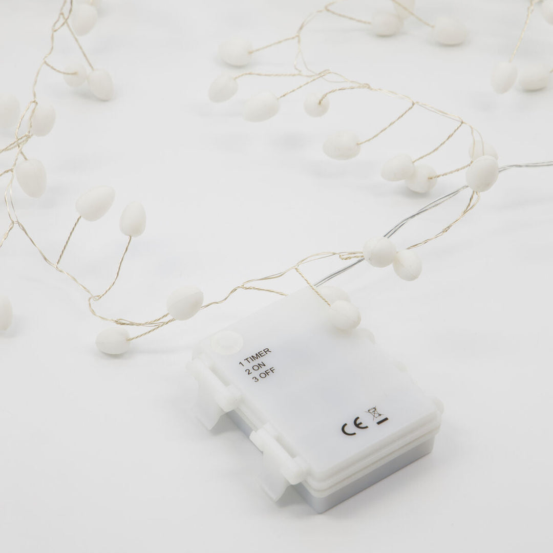 HOUSE DOCTOR - LYSKÆDE - 263210018 - WHITE/SILVER