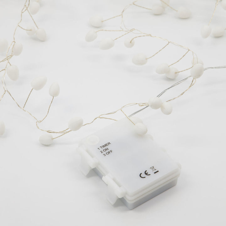 HOUSE DOCTOR - LYSKÆDE - 263210018 - WHITE/SILVER