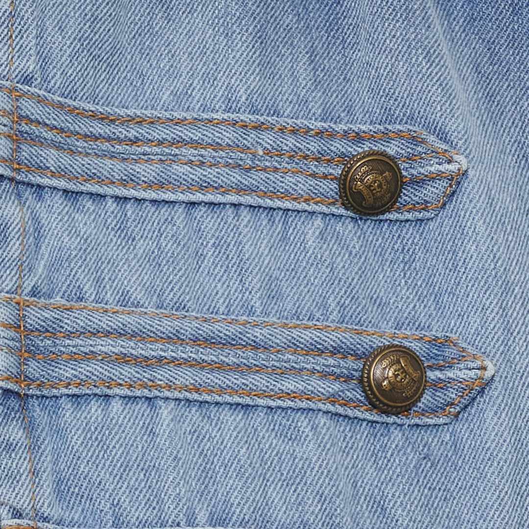 MARTA DU CHATEAU - VEST - HOLIDAY - 268678 - DENIM