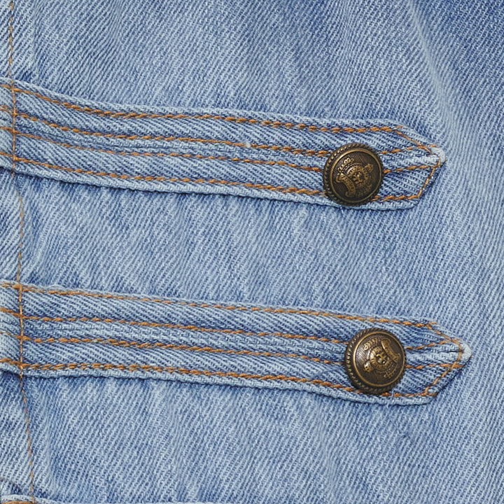 MARTA DU CHATEAU - VEST - HOLIDAY - 268678 - DENIM