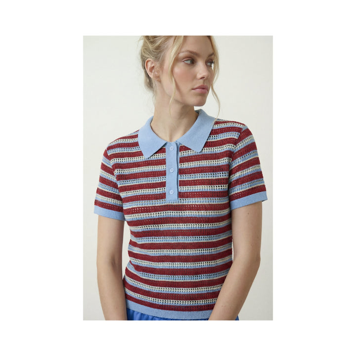 HYPEDROP - POLO - PRIYA 32000958 - OXBLOOD RED