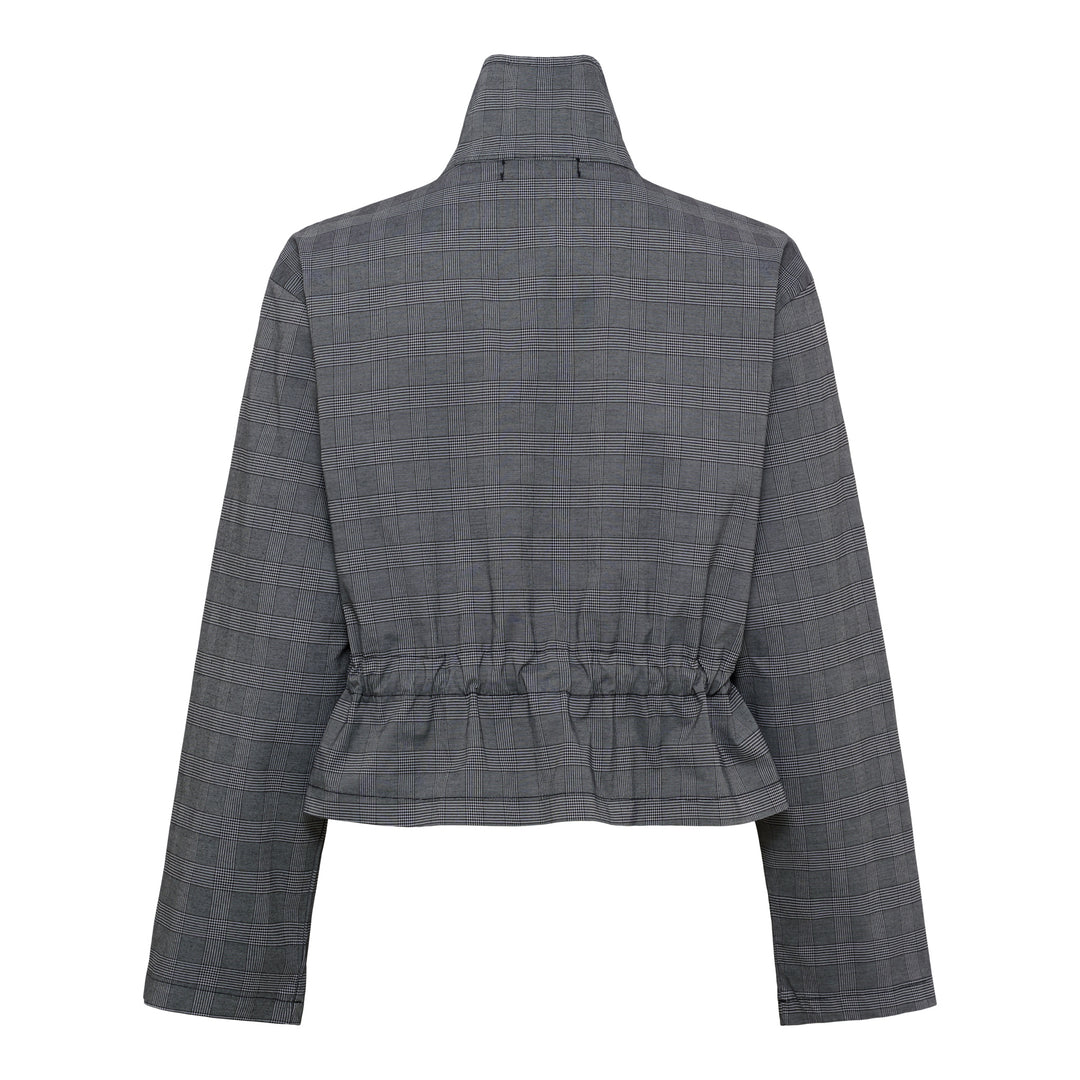 MARTA DU CHATEAU - JAKKE - DAWN 52237M - BLUE CHECK