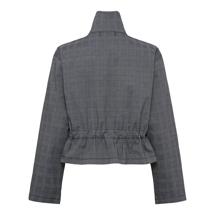 MARTA DU CHATEAU - JAKKE - DAWN 52237M - BLUE CHECK