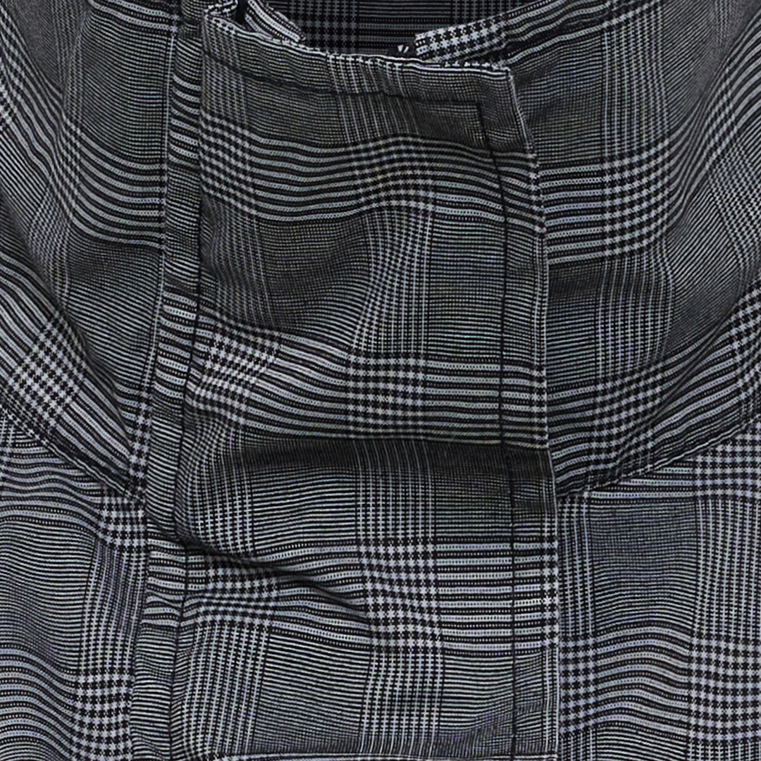 MARTA DU CHATEAU - JAKKE - DAWN 52237M - BLUE CHECK