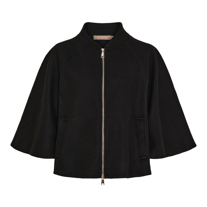 MARTA DU CHATEAU - JAKKE - PIA 55136M - BLACK