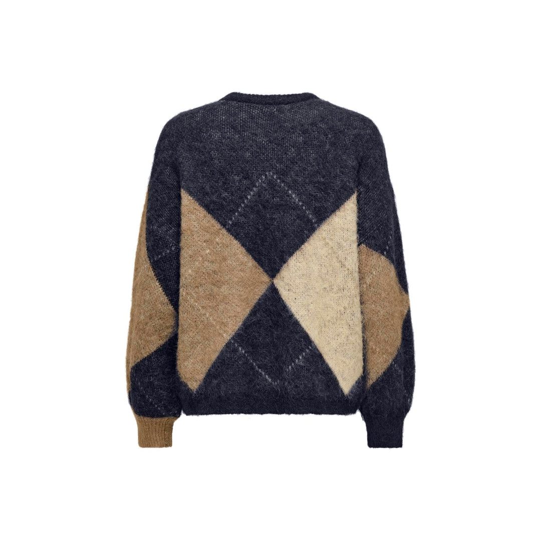ONLY - STRIK - NOEME LIFE 15353226 - NIGHT SKY/COCOCA CREME/BISCOTTI/MELANGE/ARGYLE