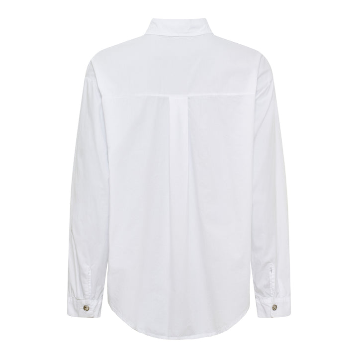 MARTA DU CHATEAU - SKJORTE - CITRINE - 68870 - WHITE