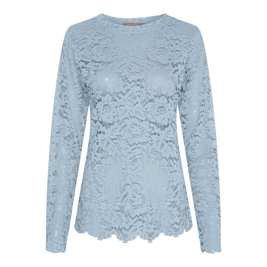 MARTA DU CHATEAU - BLUSE - MILLEY 7707 - LIGHT BLUE