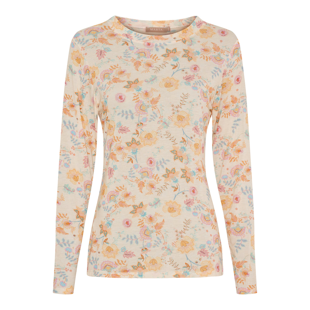 MARTA DU CHATEAU - BLUSE - ELISSA 7914 - BEIGE