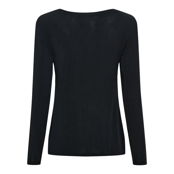 MARTA DU CHATEAU - TOP - ELISSA 7914 SOLID - BLACK