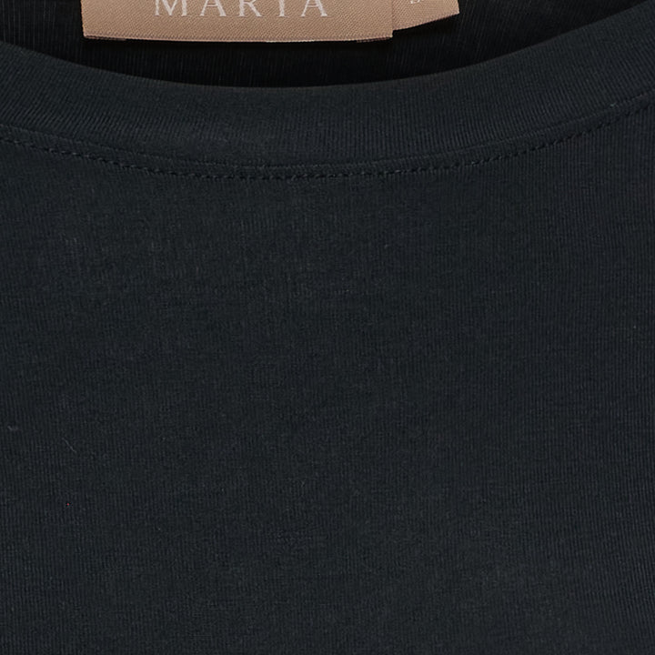 MARTA DU CHATEAU - TOP - ELISSA 7914 SOLID - BLACK