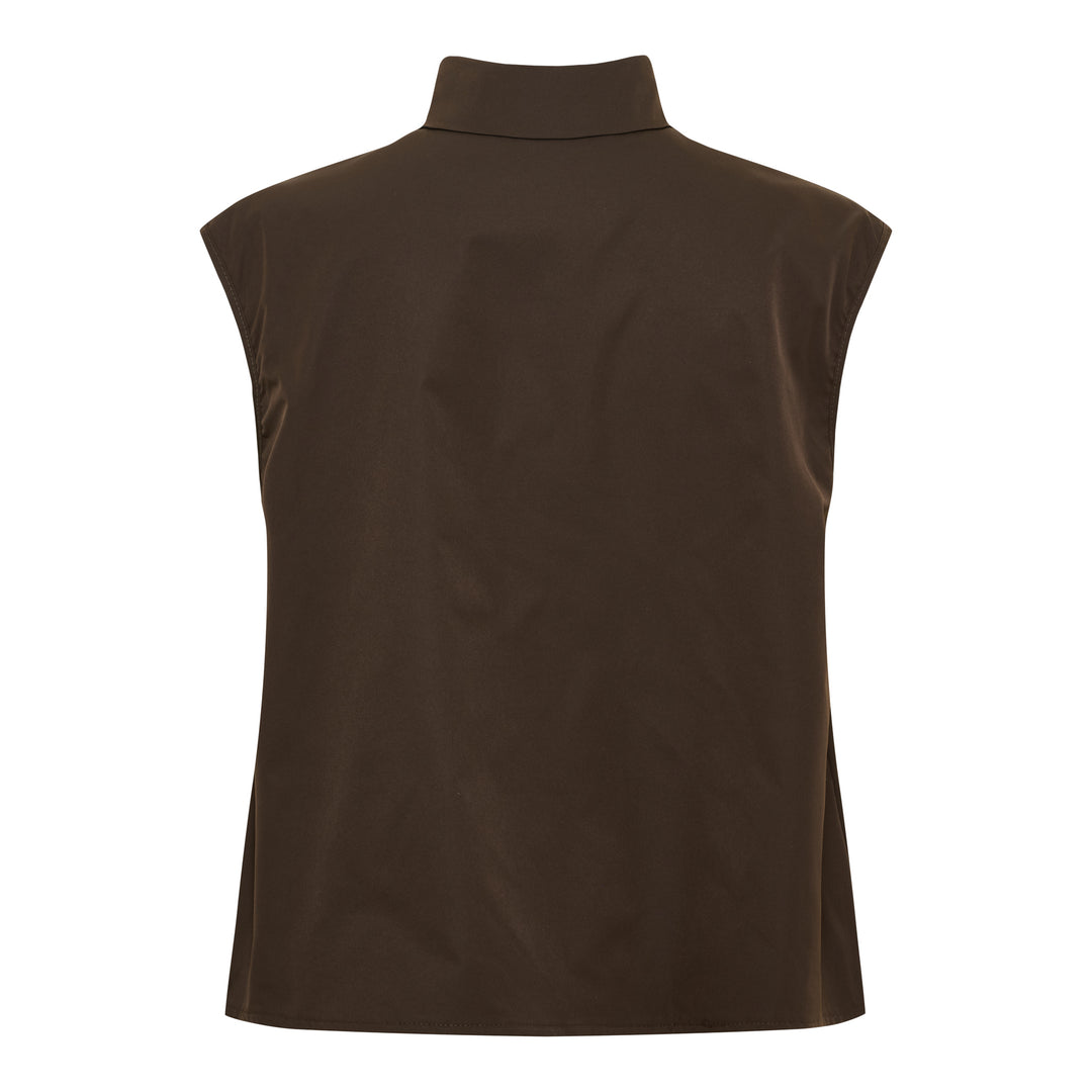 MARTA DU CHATEAU - VEST - SAVELLA 8613 - DARK BROWN