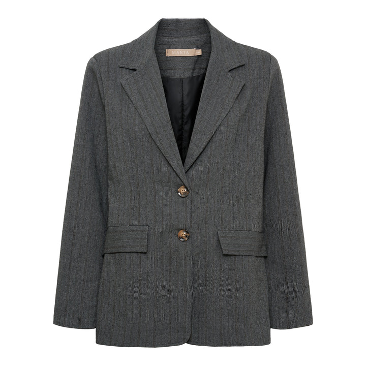 MARTA DU CHATEAU - BLAZER - SENNA 8870 - GREY