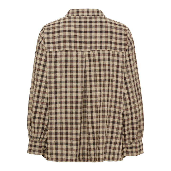 MARTA DU CHATEAU - SKJORTE - XANTHE 8919 - BROWN2