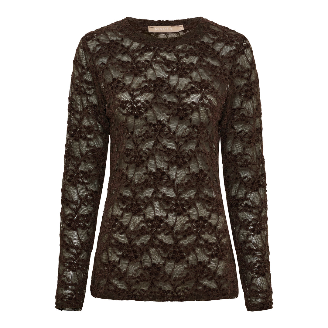 MARTA DU CHATEAU - T-SHIRT - PRIMULA 8941 - MORO