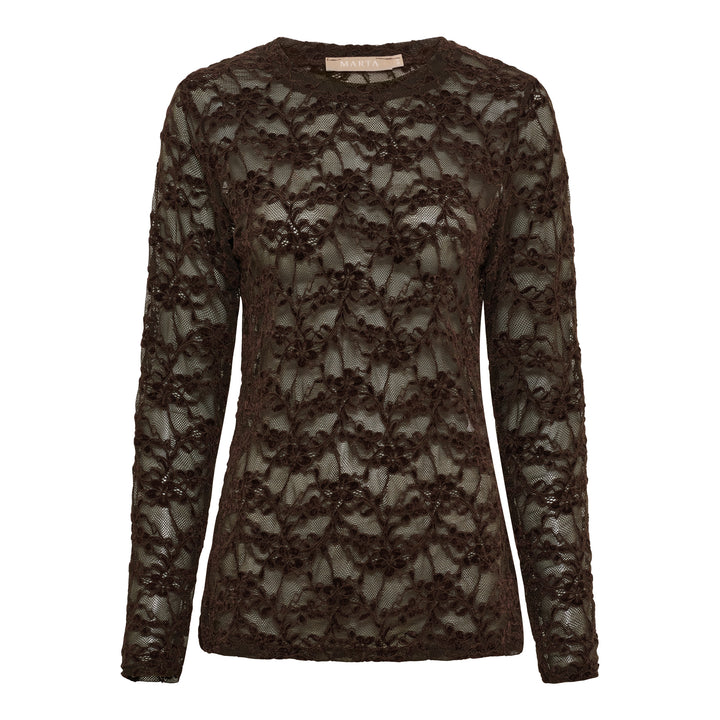 MARTA DU CHATEAU - T-SHIRT - PRIMULA 8941 - MORO