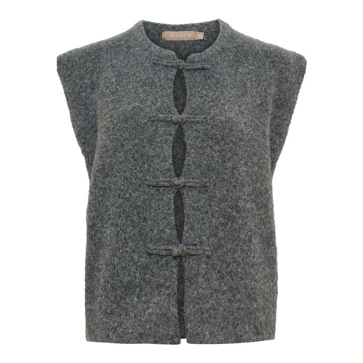 MARTA DU CHATEAU - VEST - CELESTIA 9980 - DARK GREY