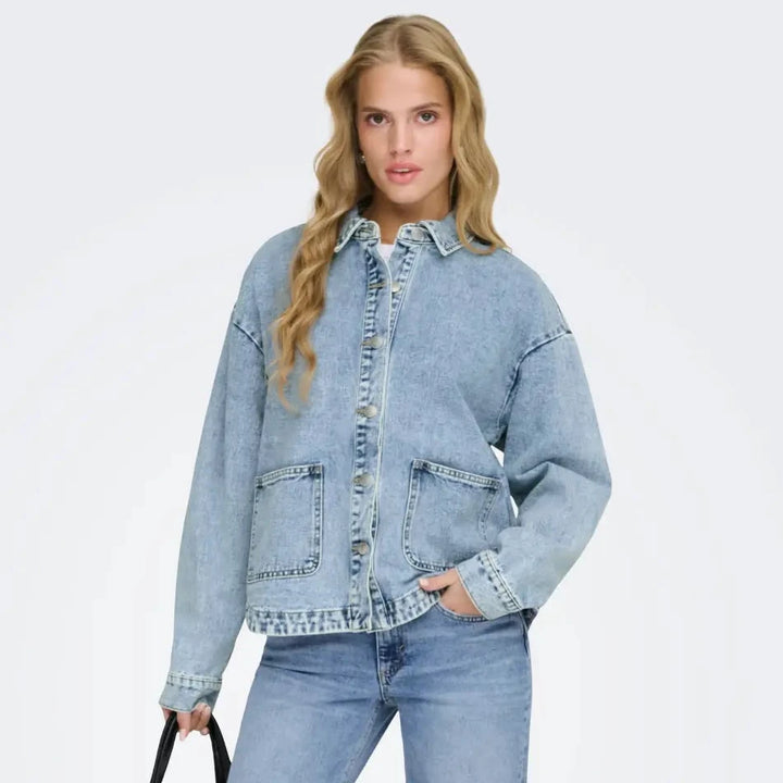 ONLY - JAKKE - LARA 15372651 - LIGHT BLUE