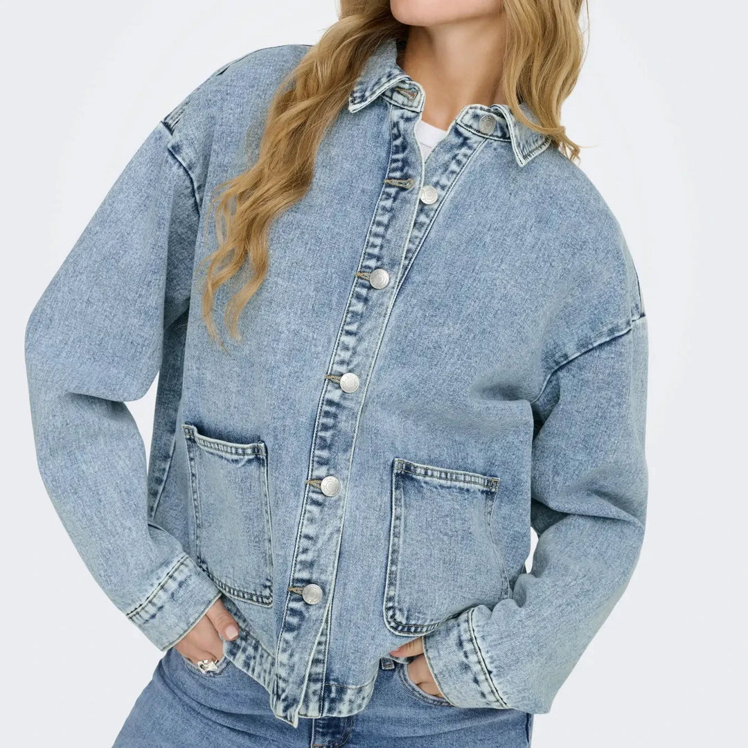 ONLY - JAKKE - LARA 15372651 - LIGHT BLUE