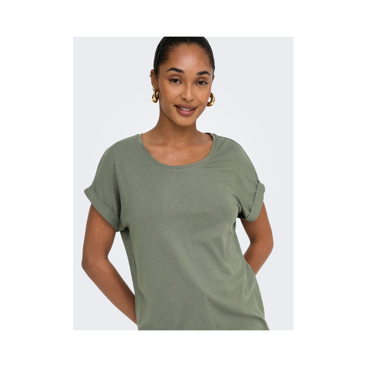 ONLY - T-SHIRT - MOSTER 15106662 - SMOKEY OLIVE