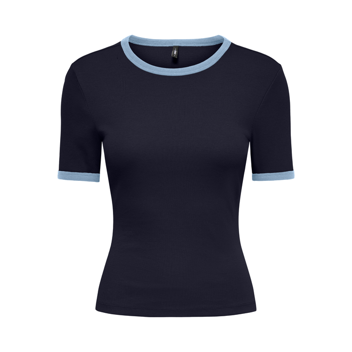 ONLY - T-SHIRT - VAL 15384169 - NIGHT SKY/CASHMERE BLUE CONTRAST