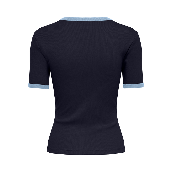 ONLY - T-SHIRT - VAL 15384169 - NIGHT SKY/CASHMERE BLUE CONTRAST