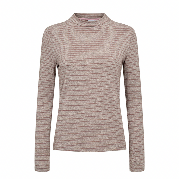 NÜMPH - BLUSE - LANIS 707393 - GRAY MORN MELANGE