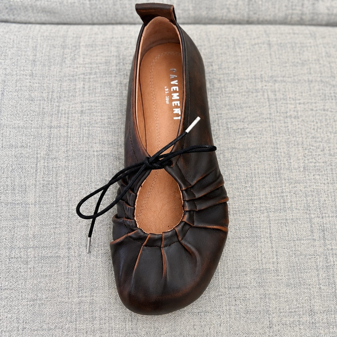 PAVEMENT - BALLERINA - LINN 26260 - BROWN VINTAGE
