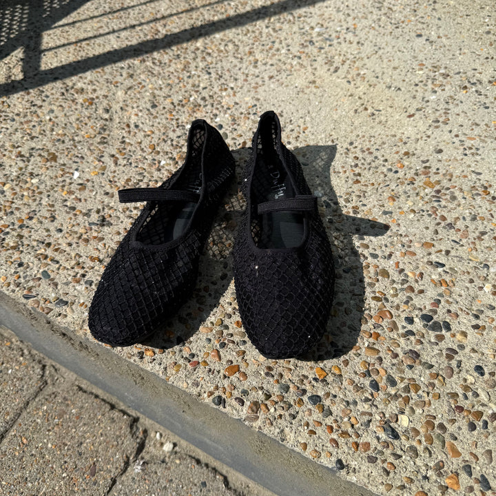 DUFFY - BALLERINA - 86-43722 - BLACK