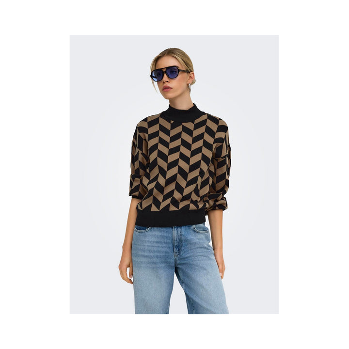 ONLY - STRIK - ENYA 15302262 - BLACK/TOASTED COCONUT