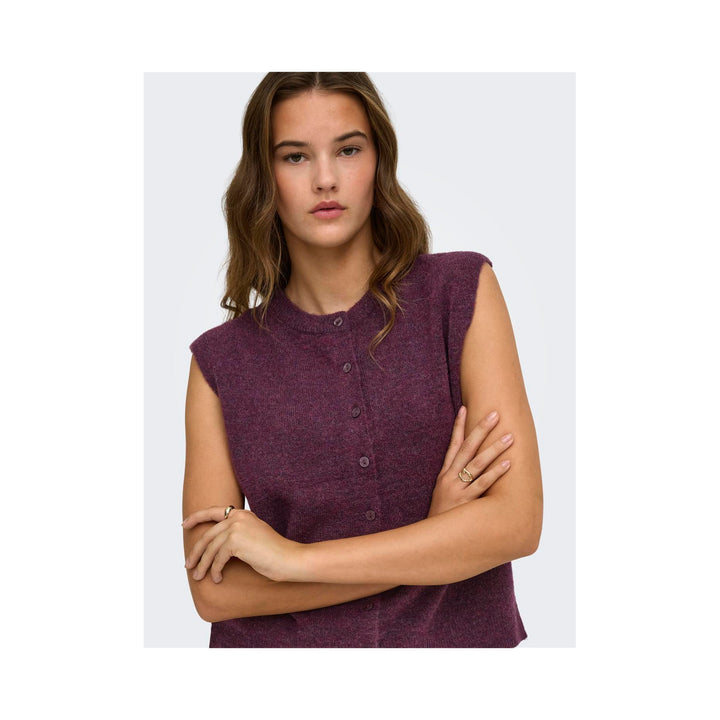 ONLY - VEST - SIMONI 15381355 - MAUVE WINE