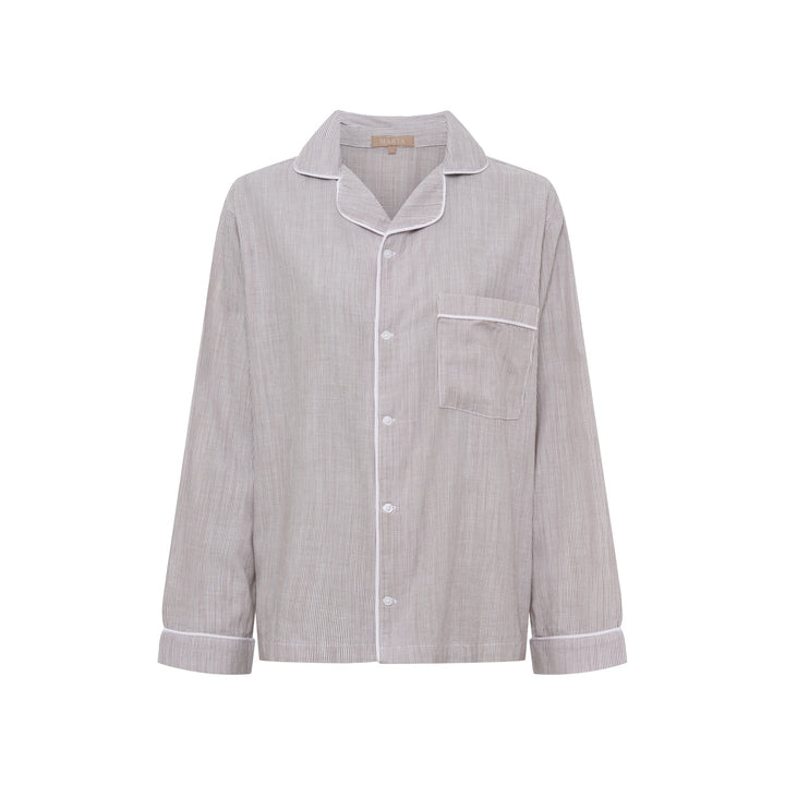 MARTA DU CHATEAU - SKJORTE - PIL MN140125-003 - LIGHT BROWN