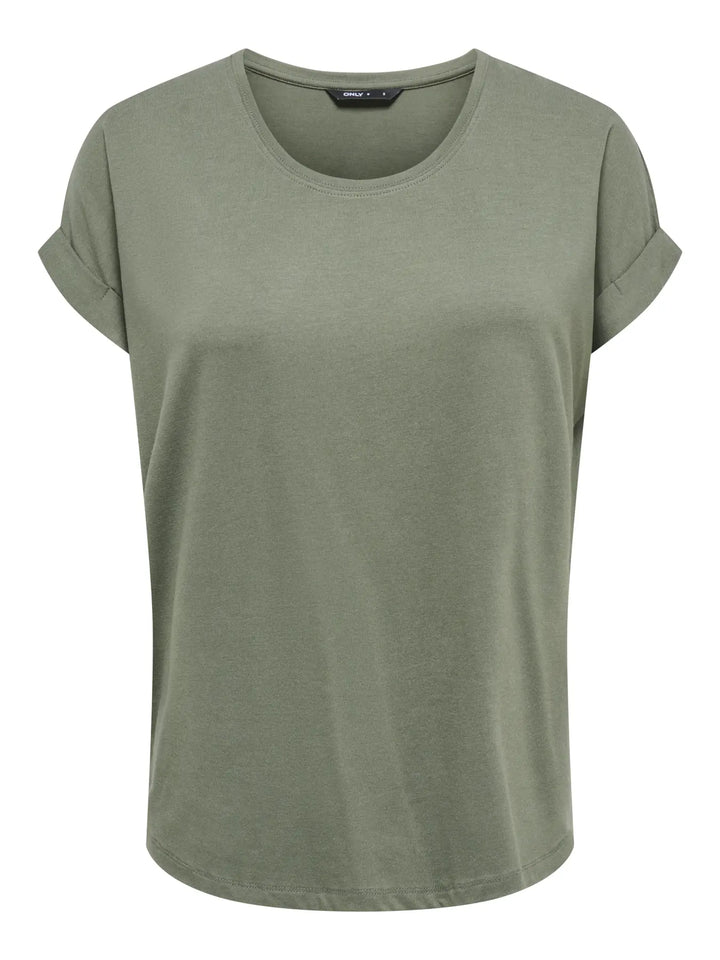 ONLY - T-SHIRT - MOSTER 15106662 - SMOKEY OLIVE