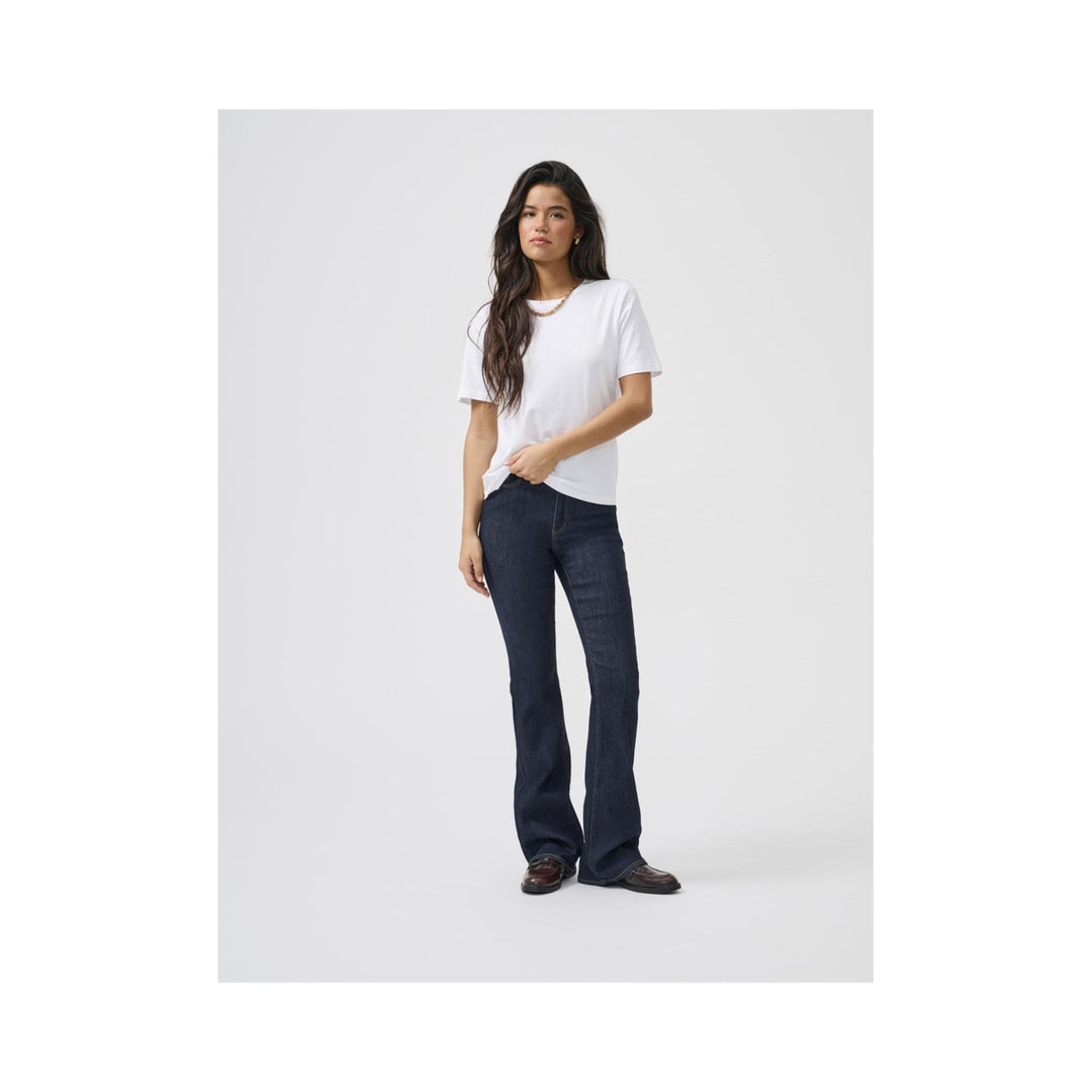 ONLY - JEANS - WAUW FLARED 15230472 - DARK BLUE DENIM