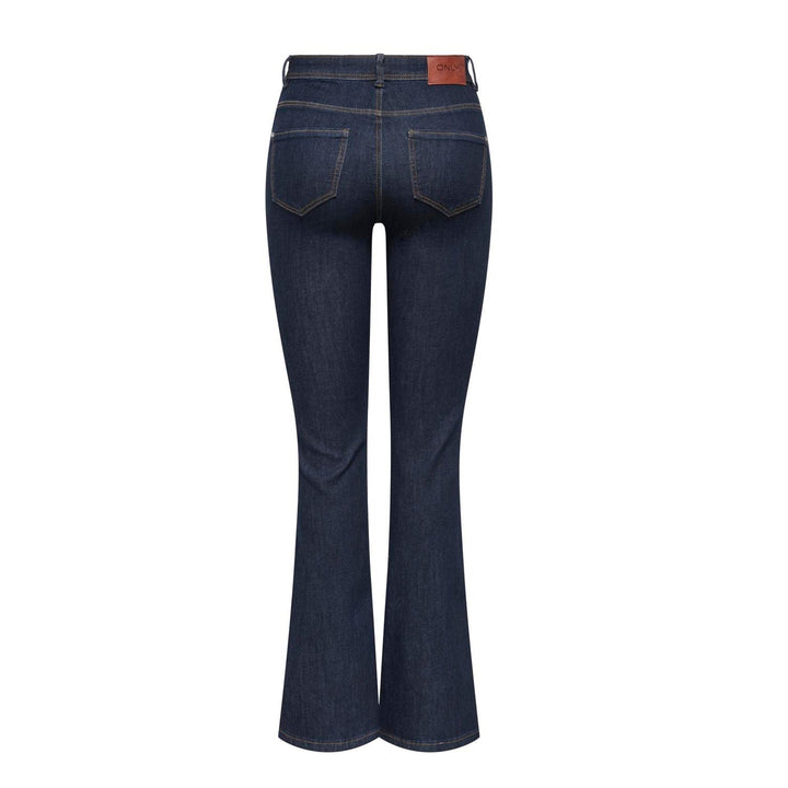 ONLY - JEANS - WAUW FLARED 15230472 - DARK BLUE DENIM