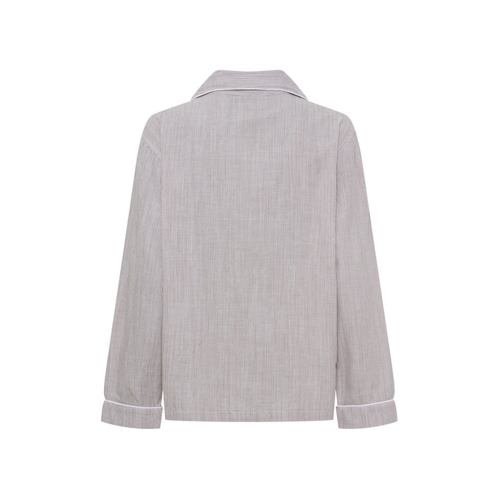 MARTA DU CHATEAU - SKJORTE - PIL MN140125-003 - LIGHT BROWN