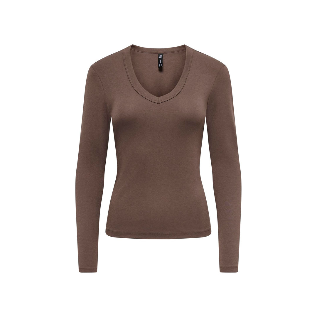 ONLY - TOP - RILEY 15397312 - CHOCOLATE MARTINI