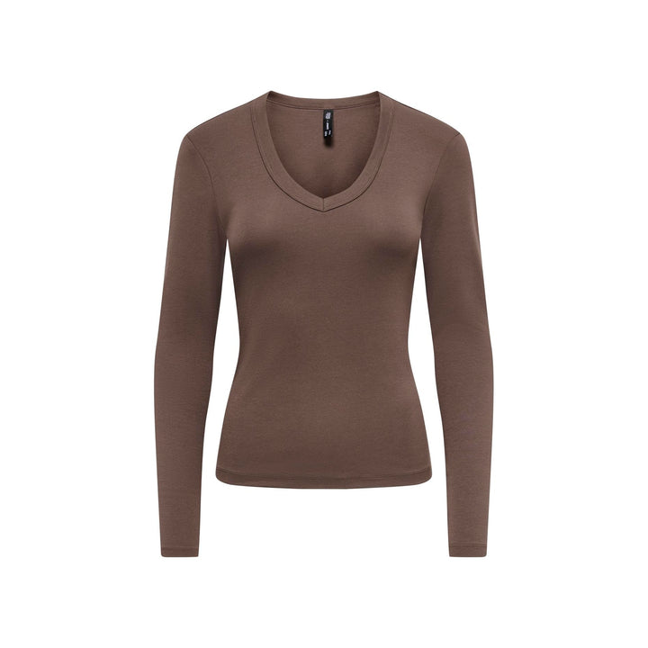 ONLY - TOP - RILEY 15397312 - CHOCOLATE MARTINI
